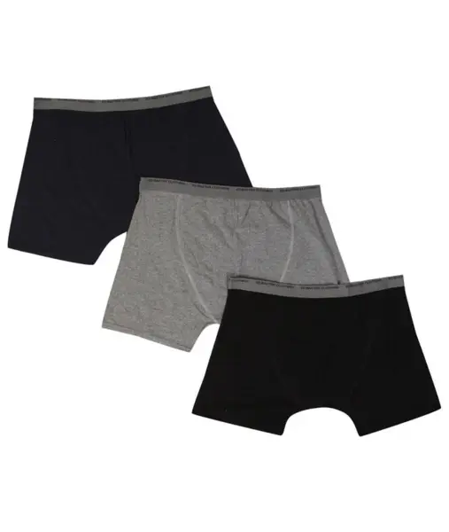 Navy-Grå melange-Svart