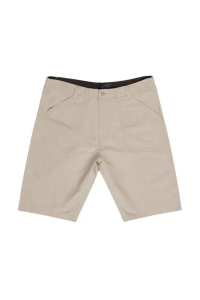 Beige lin-shorts - Ed Baxter