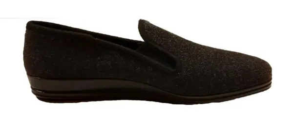 Sorte hjemmesko - innside