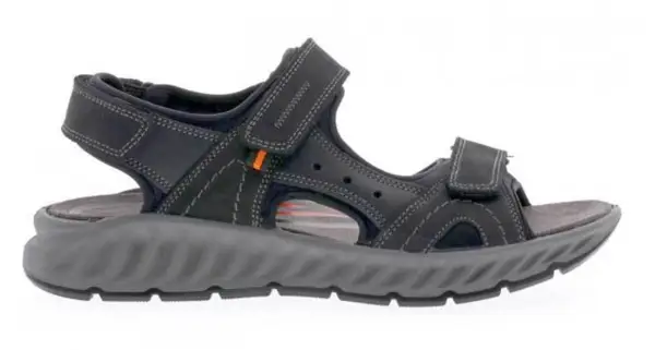 Svarte sandaler