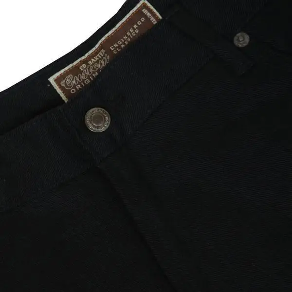 Ed Baxter svarte jeans (30\")