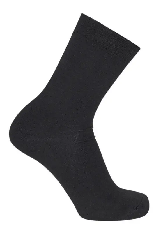 KLAZIG sorte strømper m. elastikk i skaft