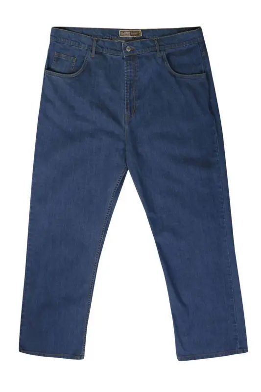 Ed Baxter denimblå jeans med stretch (30")