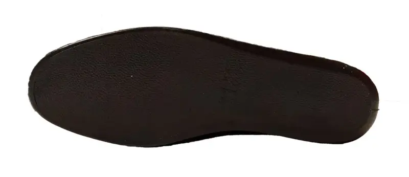 Sorte hjemmesko - såle