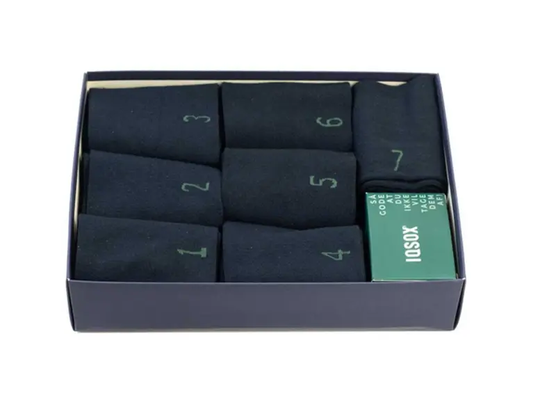 Saphire blue - 7 par sokker