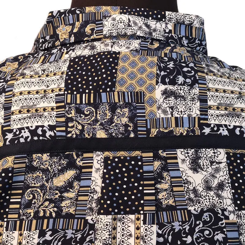 Navy / flerfarget - Rygg