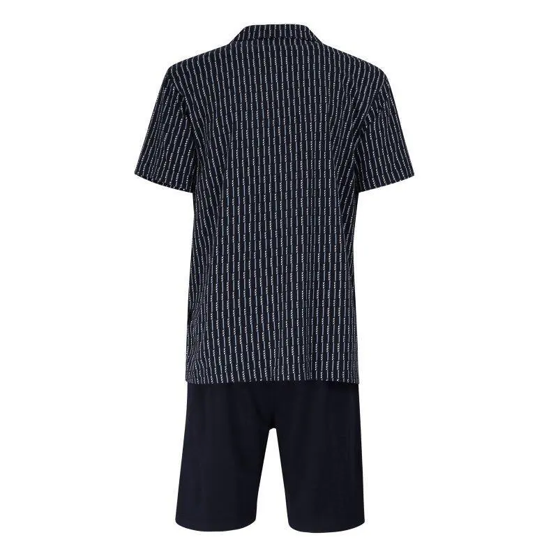 Navyblå/mønstret - Rygg