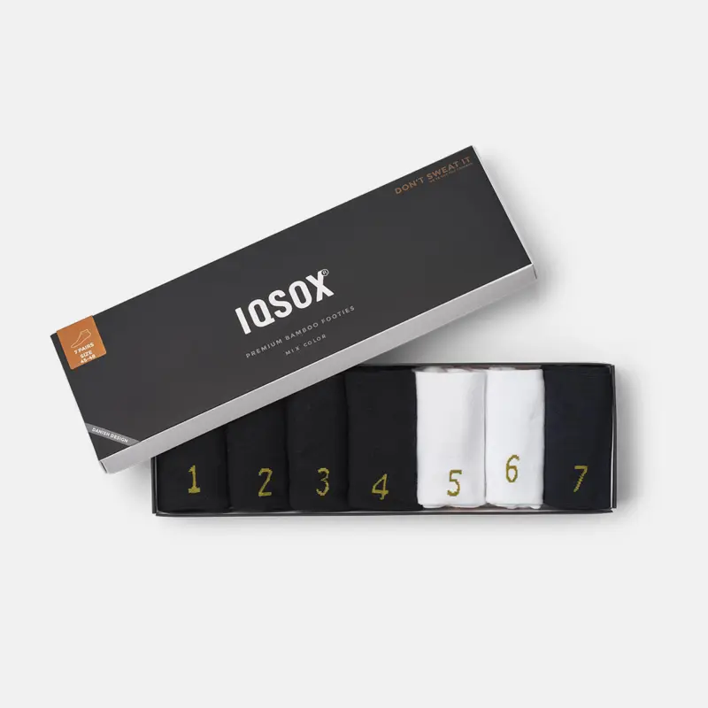 Sort/hvit/navy mix - 45/48