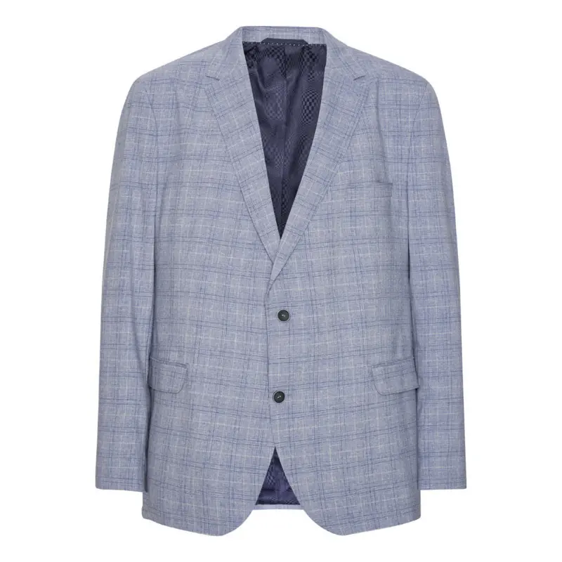 Lys blå / rutemønster