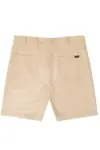 Beige linshorts (Adapt-a-Waist) - Ed Baxter