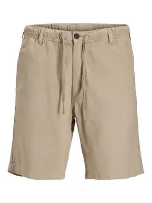 JPSTJAIDEN Vintage khaki vaffel-resortshorts