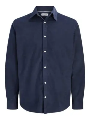 JJEFIELD Navy Blazer Cord Shirt
