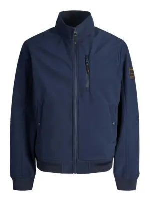 JJEPARKER Marineblå blazer softshell-bomber