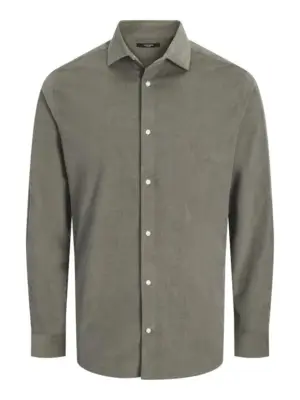JPRBLAPARKER Smokey Olive Corduroy Skjorte