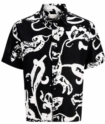 JORMONTAUK Jet Black-skjorte